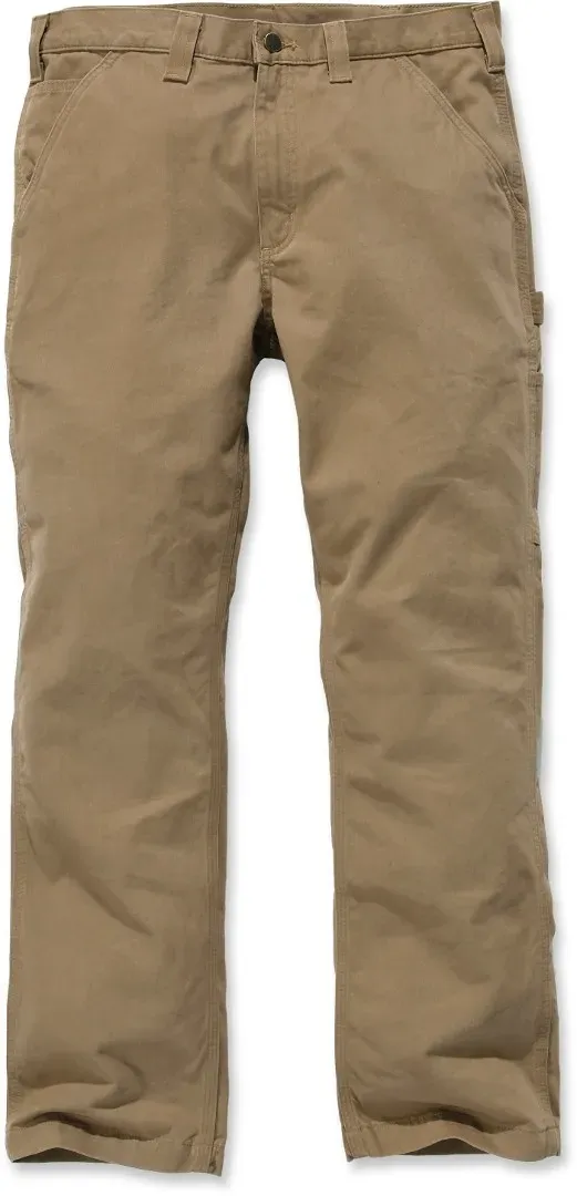 Carhartt Washed Twill Broek, bruin, 38 Voorman