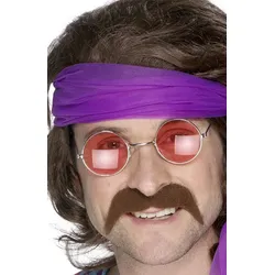 Hippie Schnurrbart 70er Jahre Style - OS
