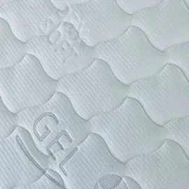 SUN GARDEN Gelschaum-Topper 90 x 200 cm weiß