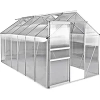 Dema - Premium Aluminium Gewächshaus Midi 6 Treibhaus Pflanzhaus Tomatenhaus Frühbeet