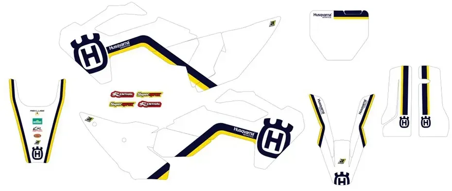 Blackbird Racing Husqvarna Fc 250 2616aa Grafik-kit - Multicolour - One Size