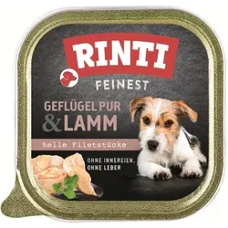 RINTI Feinest Adult Geflügel pur & Lamm 11x150 g