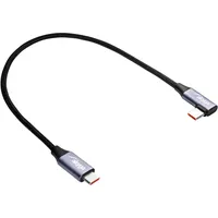 Akyga USB-C auf USB-C 0,3 m Schwarz