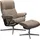 Stressless Mayfair mit Cross Base Rohleder 83 x 102 x 74 cm beige q2 faron