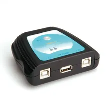 Value Manueller USB 2.0 Druckerswitch, 2fach