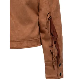 Queen Kerosin Western-Jacke braun XL
