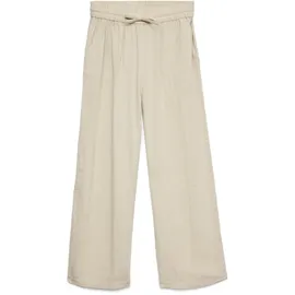 Vero Moda VMCAIA MW WIDE PANT WVN NOOS Schlupfhose Beige L
