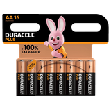 Duracell Plus Mignon AA, 16er-Pack