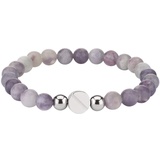 Liebeskind Berlin Beads-Armband LJ-0336-B-17 Purple Quartz & Edelstahl