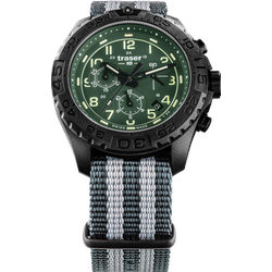 Traser H3 Tactical Adventure Collection P96 Outdoor Pioneer 109048 - grün,grau,weiß - 44mm