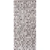 CONACORD Deko-Vorhang Tube schwarz-grau-beige, 90 x 200 cm