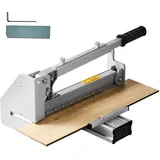 Vevor Laminatschneider 12mm Schnitttiefe Laminatknacker Aluminium-Legierung Schneidegerät Winkelschneiden Vinylschneider Laminatböden elastische