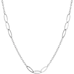 Celesta Silber Halskette 925 Silber strukturiert