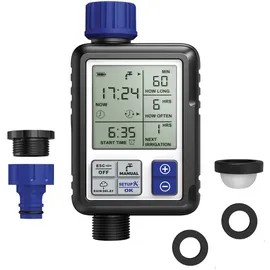 AQUA CONTROL C4110 Digitale Bewässerung schwarz/türkis
