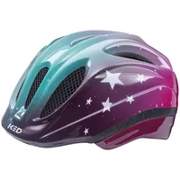 KED Kinderhelm MEGGY II TREND Stars, Pink Aqua Glossy
