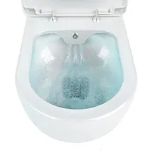 Aloni Wand Hänge wc Spülrandlos Toilette Bidet Taharet Rimless Taharet wc - Deckel