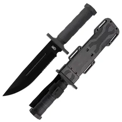 CJH Gürtelmesser Outdoor Survival Messer Fahrtenmesser Säge Scheide