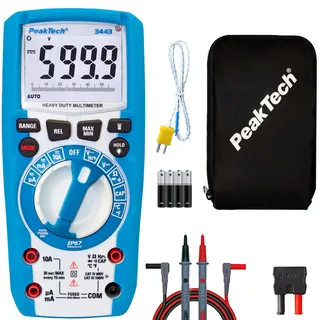 Peaktech Multimeter, P 3443 Digitalmultimeter CAT IV 600V, CAT III 1000V)