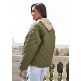 French Connection Steppjacke Damen dunkelgrün Gr.XS (32/34)