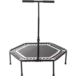 Fitness Trampolin rosa|rosa No Size