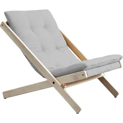 Klappstuhl KARUP DESIGN "Boogie", grau (hellgrau, natur), Stühle, Bezugsqualität 1