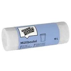 Stammartikel Müllbeutel Smart Line Clean and Clever 18l weiß SMA 73