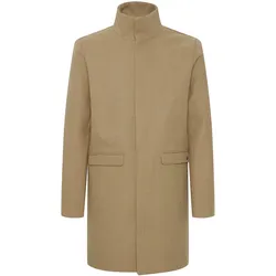 Wollmantel SOLID "Wollmantel SDJampa", Herren, Gr. XL, beige (sand), Obermaterial: 95% Polyester PES. 5% Wolle WO., casual, Mäntel