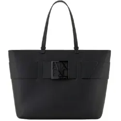 Armani Exchange für Damen. 9491270A87400020 Textura Einkaufstasche schwarz (OSFA), Lässig, Polyester