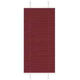vidaXL Plissee Bordeauxrot 55x150 cm Stoffbreite 54,4 cm Polyester