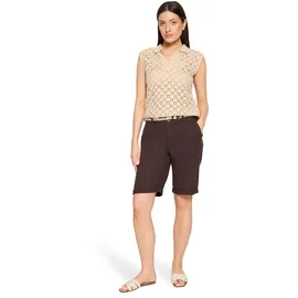 Cartoon Strukturshirt mit V-Ausschnitt in pearled ivory, | Gr.: 36