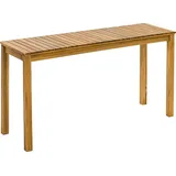Dehner Balkontisch Macao, ca. 142 x 75 x 40 cm, Braun