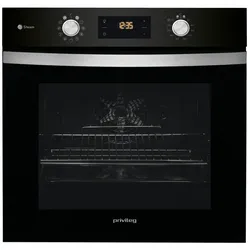PRIVILEG Einbaubackofen PBWK3 JH8S BLG, 71L mit Pyrolyse