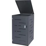 MCW Mülltonnenverkleidung E83 117 x 66 x 80 cm anthrazit