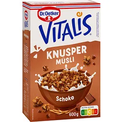 Dr.Oetker Vitalis Knusper Schoko Müsli 600,0 g