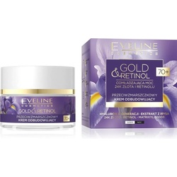 Eveline, Beauty Geschenkset, Gold & Retinol 70+ Antifalten Restorat. Tages/Nachtcreme 50ml