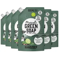 Marcel's Green Soap Handseife Nachfüllung Schwarzpfeffer & Bergamot 500 ml