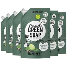 Marcel's Green Soap Handseife Nachfüllung Schwarzpfeffer & Bergamot 500 ml