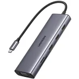 UGREEN 9-in-1 USB-C to HDMI/3*USB 3.0/VGA/RJ45/SD/TF/PD100W