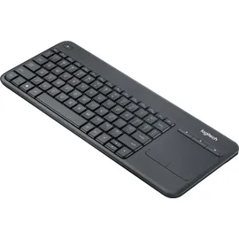 Logitech K400 Plus Wireless Touch Keyboard IT schwarz