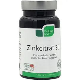 NICAPUR Zinkcitrat 30 mg Kapseln 60 St.