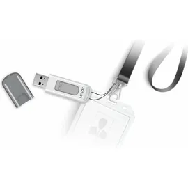 Lexar JumpDrive V100 64 GB weiß/grau USB 3.0