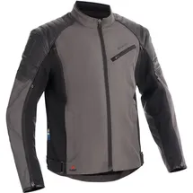 Halvarssons Solberg Motorradjacke Dunkelgrau/Schwarz 60