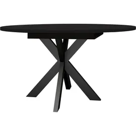 Mäusbacher Runder Esstisch 110 x 76 x 110 cm schwarz