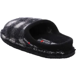 HAFLINGER Flair Plaid Pantoffeln Weiß 43