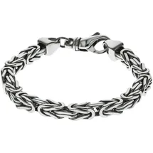 ZEEme Basic Armband Silber 925 Königskette 6 mm Größe onesize