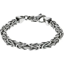ZEEme Basic Armband Silber 925 Königskette 6 mm Größe onesize