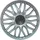 Auto-Style J-Tec Radzierblenden Orden 16-Zoll Silber