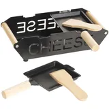 Secret de Gourmet Raclette-Set für 2 Personen, 23x10 cm, Metall