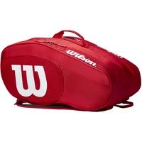 Wilson Team, Padel Bag Padelschlägertasche, rot