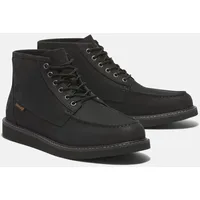 Timberland Mens MID LACE UP CHUKKA Boot black nubuck) 9 Wide Fit